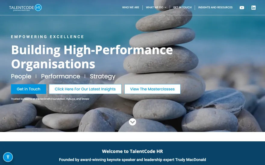 TalentCode HR homepage
